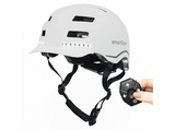 Casco - smartGyro Helmet PRO, Talla M/L, Altavoces Incorporados, Manos libres, Micrófono, Blanco