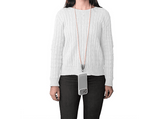 Cordón para móvil - Panda Lanyard, 1.2m Cable, USB-C, Goma, Carga rápida, 60W, Rosa