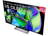 TV OLED 77 - LG OLED77C35LA, OLED 4K,  Inteligente α9  4K Gen6, Smart TV, DVB-T2 (H.265), Negro