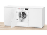 Lavadora Integrable - Bosch WIW28302ES, 8 kg, 1400 rpm, 14 programas, Motor EcoSilence, Speed Perfect, Blanco