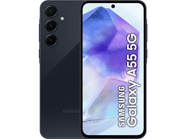 Móvil - Samsung Galaxy A55 5G, Black, 256GB, 8GB RAM, 6.6 FHD+ Super AMOLED, Exynos 1480 Octa-Core, 5000 mAh, Android