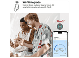 Aire acondicionado Split 1 x 1 - LG PLUSWF18X, 4300 fg/h, Gold Fin™, Tecnología Replace, Wi-Fi, Blanco