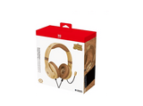 Auriculares gaming - Hori Animal Crossing, Micrófono flexible, Almohadillas acolchadas, Diafragma de imanes de neodimio de 40 mm, Madera