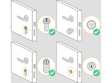 Cerradura electrónica - Nuki Smart Lock 3.0 Pro, Inteligente, WiFi, Abrepuertas, Control remoto, Blanco