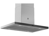 Campana de isla - Balay 3BI998HNC, 5 velocidades, 313 m³/h, Extra Silencio, Control táctil, 90 cm, Inox