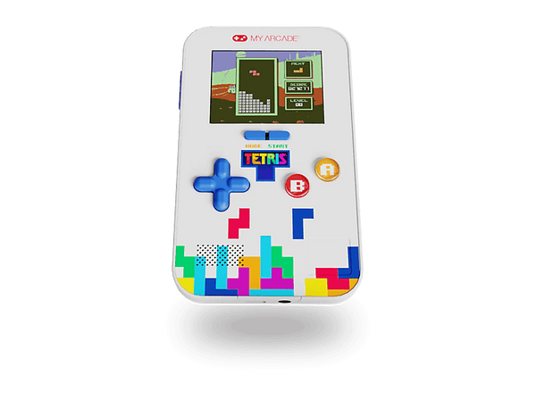 Consola retro portátil - My Arcade Go Gamer Tetris + Travel Case, Multicolor