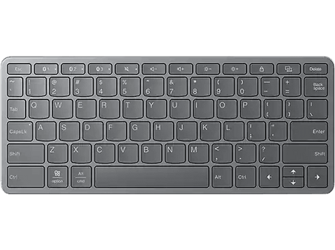 Teclado - Lenovo ZG38C058, Universal USB, Bluetooth, QWERTY, Gris