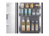 Frigorífico una puerta - Samsung Bespoke AI RR70H39CDFEF, No Frost, 185.8 cm, 387 l, Wifi, Grafito