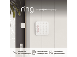 Alarma - Amazon Ring Alarm 5, Modos de Seguridad Personalizables, Detección inteligente de mascotas, Vídeo en HD, Blanco