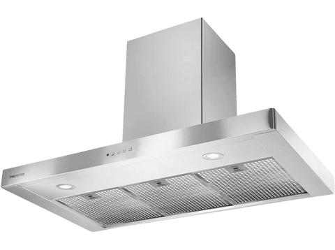 Campana decorativa - Mepamsa Stilo Green Power 90 X, 4 Velocidades, 700 m³/h, Luces LED, 90 cm, Inox