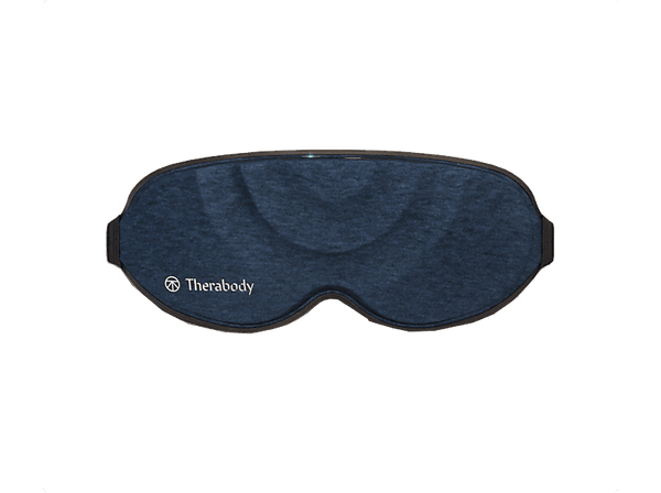 Masajeador facial - Therabody SleepMask, Para Cara, 240 min Autonomía, 3 Vibraciones, Opacidad Total, Azul