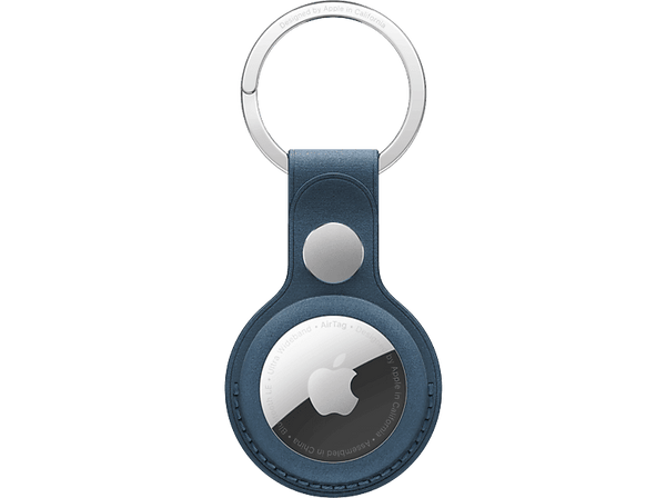 APPLE Llavero de trenzado fino para Airtag, Azul pacífico