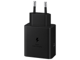 Cargador de pared - Samsung EP-T6010NBEGWW, 60 W, Super Fast Charging, Sin Cable, Negro