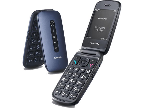 Móvil - Panasonic KX-TU550EXC, 4G, 2.8" LCD, Bluetooth, Negro