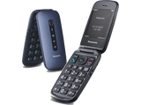 Móvil - Panasonic KX-TU550EXC, 4G, 2.8 LCD, Bluetooth, Negro
