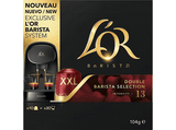 Cápsulas monodosis - L'OR Barista Doble Selection 13, Pack de 10, XXL, Exclusivas para L'OR Barista