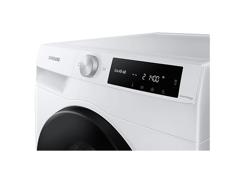 Lavadora secadora - Samsung WD11DG6B85BEU3, 11kg, 6kg, 1400 rpm, Autodosificación, AI Wash, Air Wash, Blanco