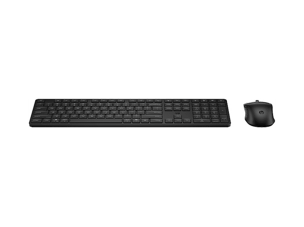 Pack Teclado + Ratón - HP 490C, Inalámbrico, Teclas programables, Multidispositivo, Bluetooth, Negro