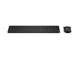 Pack Teclado + Ratón - HP 490C, Inalámbrico, Teclas programables, Multidispositivo, Bluetooth, Negro