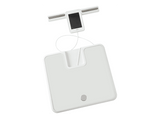 Báscula analizador de fitness - Jata HBAS2501, Peso máx. 180 kg, Pantalla LCD, 8 Sensores Alta Precisión, Memoria para 8 Personas, Blanco