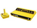 Consola retro - Atari 2600+ Pac-Man Edition, Joystick, 2 juegos, HDMI, Amarillo