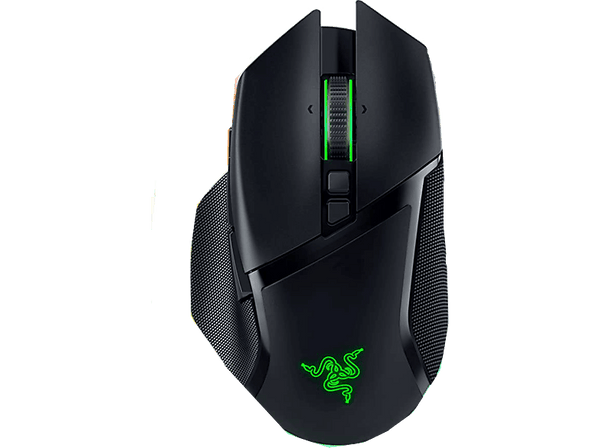 Ratón gaming - Razer Basilik V3 Pro, Inalámbrico, 30000 ppp, 11 controles programables, Negro