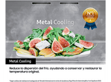 Frigorífico combi -  Samsung BESPOKE SMART AI RB38C7B6D22/EF, No Frost, 203 cm, 390l,  All Around Cooling, Metal Cooling, WiFi, Negro