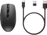Ratón inalámbrico - HP ratón silencioso recargable HP 710, Inalámbrico, 3000 ppp, USB-C®, Negro