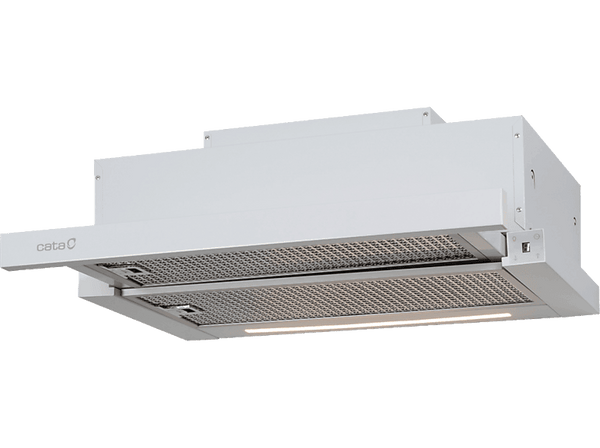 Campana convencional - Cata TFH 6630 WH, 6 Velocidades, 605 m³/h, 60 cm, Blanco