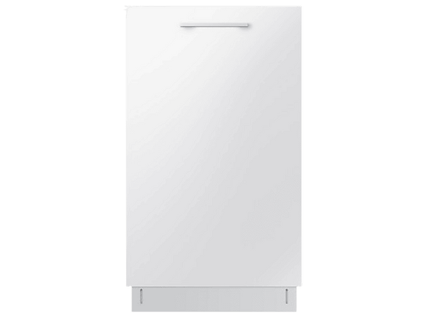 Lavavajillas integrable - Samsung DW50DG450B00ET, 10 servicios, 6 programas, 44.8 cm, No Panelable, Blanco