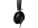 Auriculares gaming - HyperX Cloud III, Con cable, Audio espacial DTS®, Compatible PS5, XBOX Series X|S, Switch, Mac y móviles, Negro