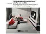 Subwoofer - LG Sound Suite W7, 220 W, Dolby Atmos, FlexConnect, Negro