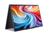 Monitor portátil - Acer PD163QBMIUUX, 15.6 Full-HD, 60 Hz, 8 ms, IPS, 2 USB Tipo C, 1 Mini HDMI, Adaptive Sync, Altavoces integrados