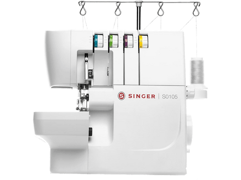 Máquina de coser - Singer 14SH0105, Brazo libre, Luz interior, 1300 puntadas/min, Blanco