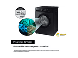 Lavadora carga frontal - Samsung WW80CGC04DABEC, 8kg, 1400 rpm, EcoBubble™, WiFi, Negro
