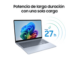 Portátil - Samsung Galaxy Book4 Edge Copilot+ PC, 15.6 FHD, Snapdragon®   X126100 45 TOPS 16 GB RAM, 512 GB SSD, Adreno™, Full IA, W11H, Sin cargador