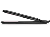 Plancha de pelo - BaByliss Smooth Ceramic 230, Multivoltaje, Apagado automático, 230°C, Negro