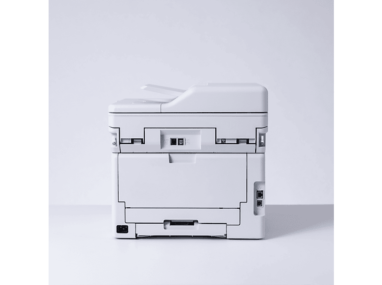 Impresora multifunción - Brother MFCL3760CDW, Láser, 26 ppm en color y monocolor, WiFi, Doble cara, Gris