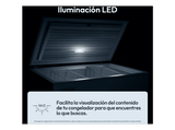 Congelador horizontal - Candy CCHH 3012E, 300L, Altura 84 cm, Motor Inverter, Convertible a frigorífico, Blanco