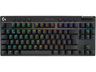 Teclado gaming - Logitech G Pro X TKL, Lightspeed, Bluetooth, Retroiluminación, Interruptores, Negro