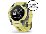 Reloj deportivo - Garmin Instinct E, Amarillo, 45mm,  0.9, Dos Cristales, Silicona, 10 ATM, Garmin Connect™, 16 días Autonomía
