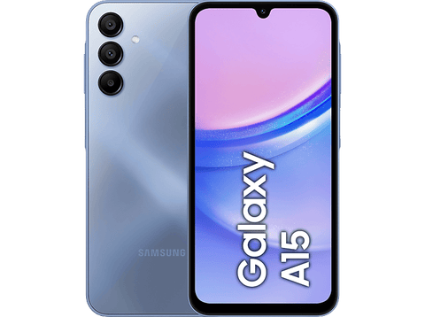 Móvil - Samsung Galaxy A15 LTE, Azul, 128GB, 4GB RAM, 6.5