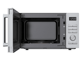 Microondas con grill - Candy CMW323GDS 011, 800 W, 5 niveles, Wi-Fi hOn, 23 l, Plata