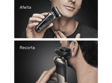 Afeitadora - Braun Series 7 72-C7200CC,  3 modos, Centro SmartCare, 1 accesorio de precisión, Afeitado en seco y mojado, Oro