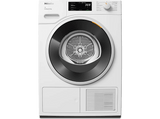 Secadora bomba de calor - Miele TWC640WP, 8 kg, 10 Programas, Iluminación LED, A+++, Blanco Loto