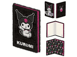 Libreta - Sherwood Kuromi Peluche, A5, Papel Rayado