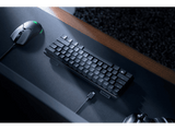 Teclado gaming - Razer Huntsman Mini, USB-C, Retroiluminación, Switches ópticos Razer™, Negro