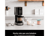 Heladera - Ninja CREAMI NC300EU, 7 programas, 800 W, 450 ml, Negro / Plateado