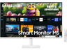 Monitor - Samsung SMART MONITOR M5  LS27CM501EUXEN, 27", Full-HD, 4 ms, 60 Hz, HDMI, Bluetooth, Blanco