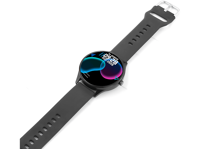 Smartwatch - Vieta Pro Unique, Monitor de sueño, IP68, Autonomía 5-7 días, Bluetooth 4.0, Negro